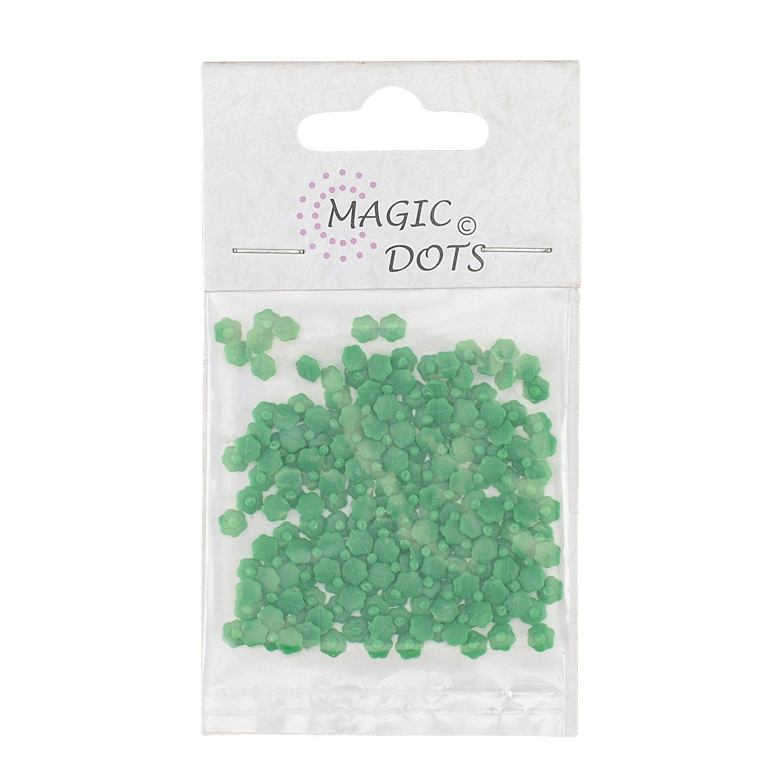 Magic dots • flower green