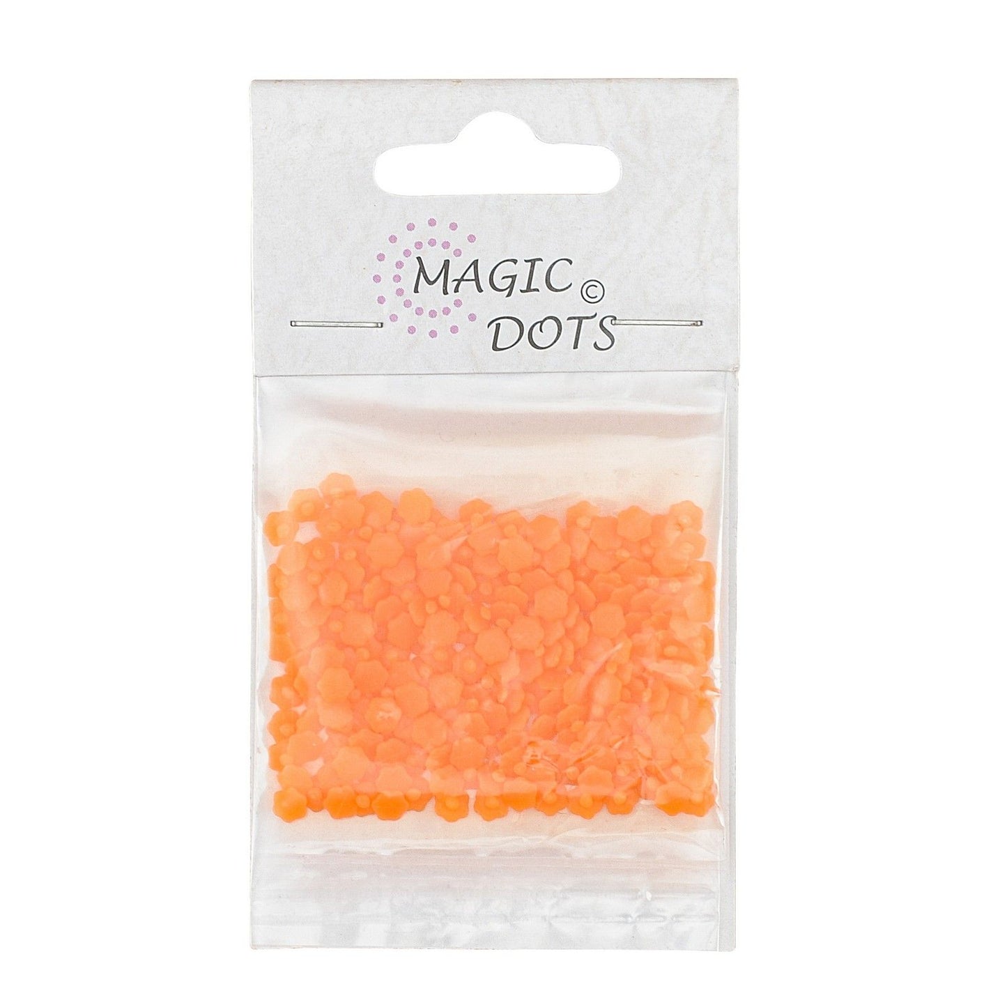 Magic dots • dots flower oranje