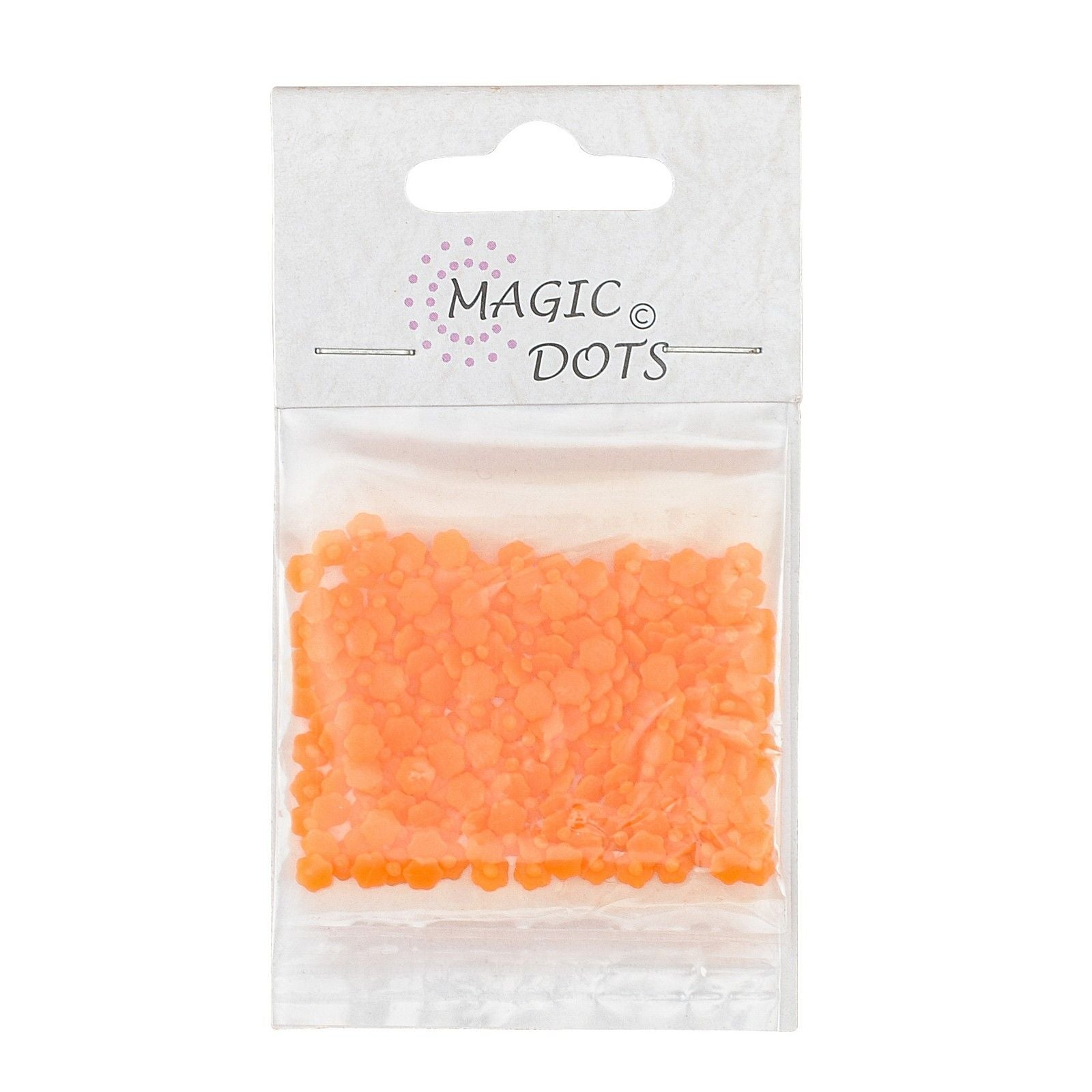 Magic dots • dots flower oranje