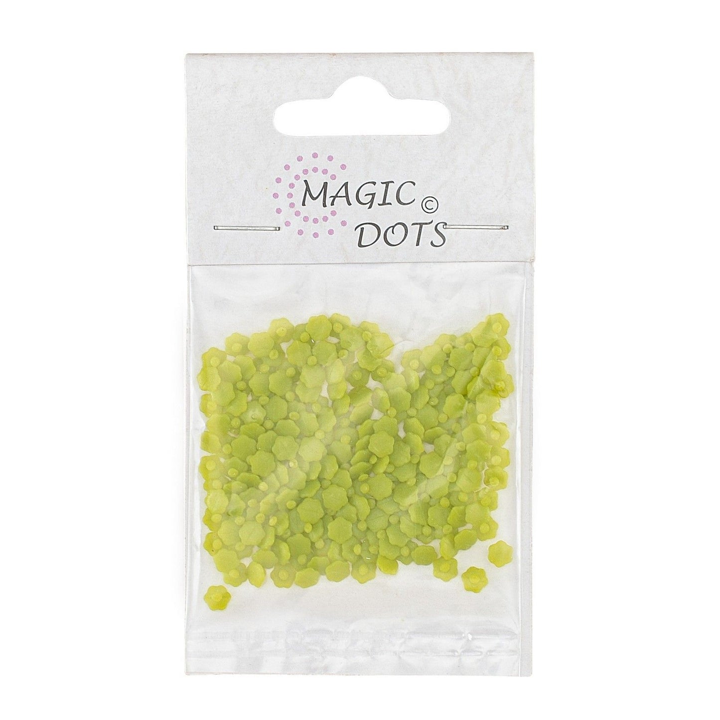 Magic dots • flower mossgreen