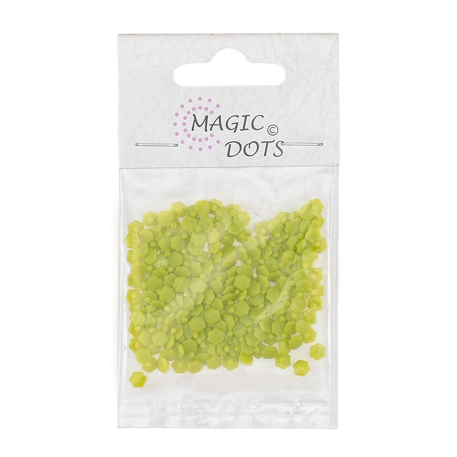 Magic dots • flower mossgreen