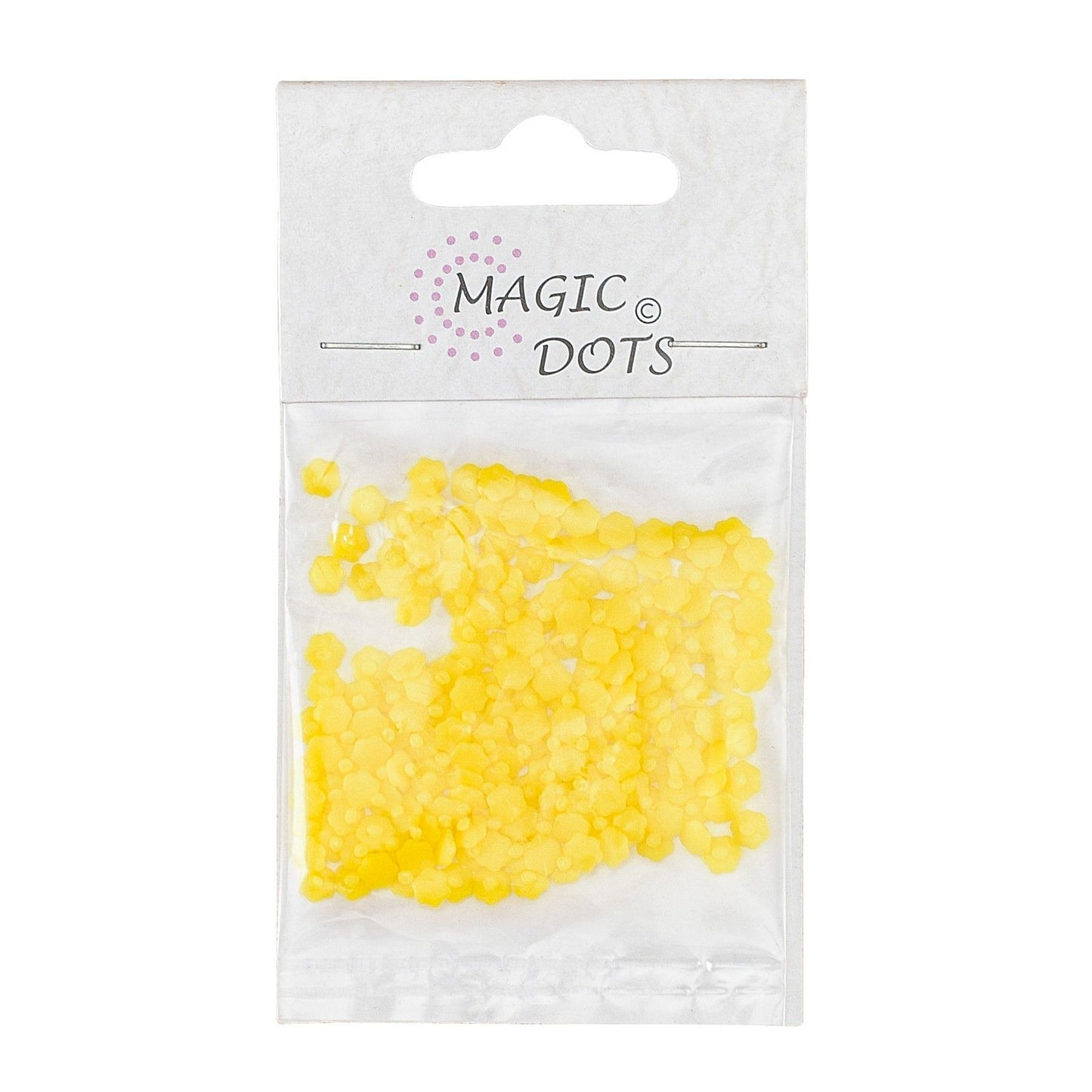Magic dots • dots flower geel