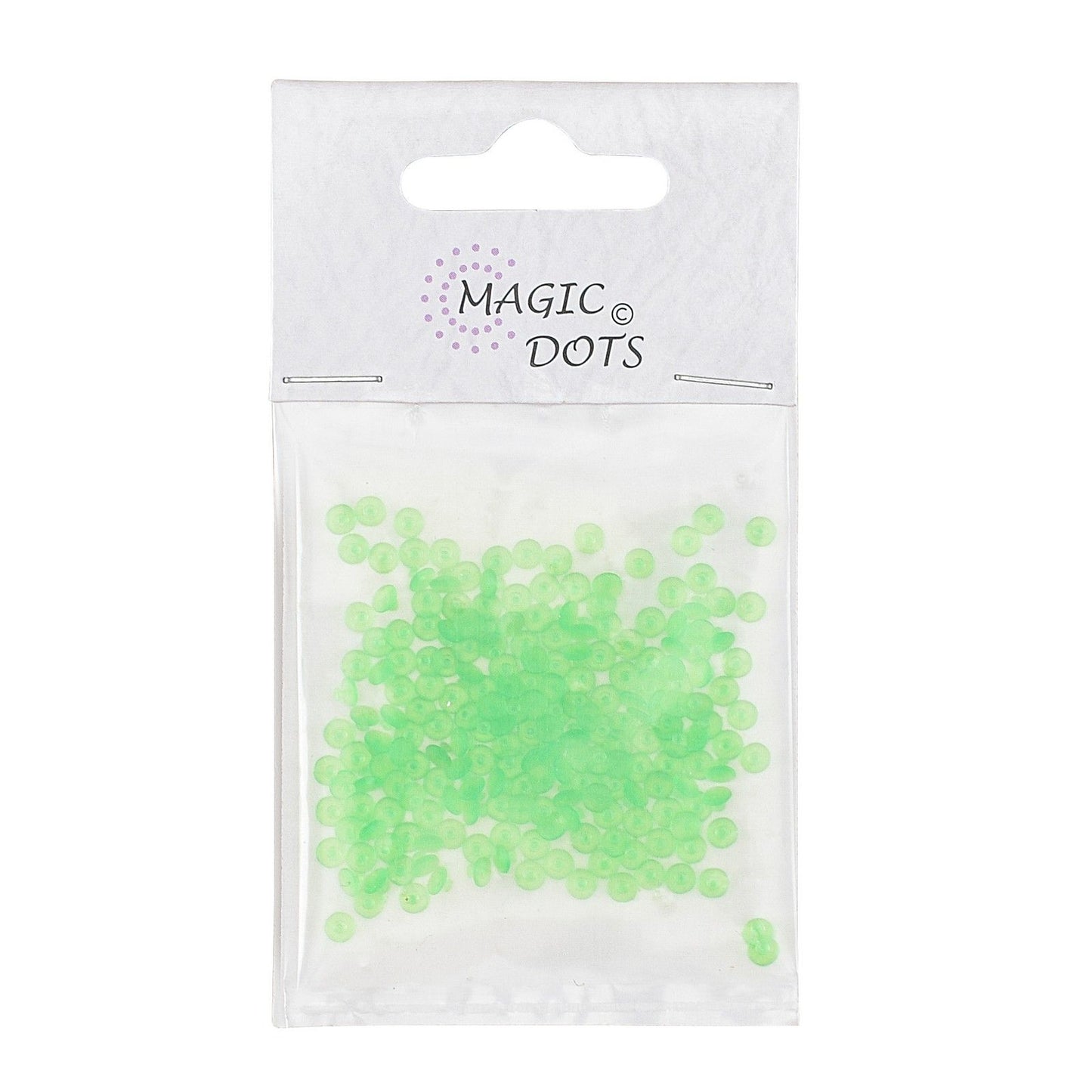 Magic dots • dots transparant groen