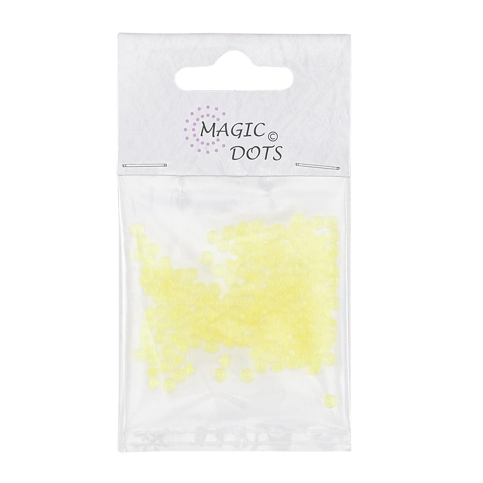 Magic dots • transparant yellow