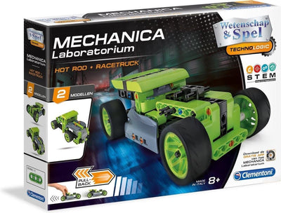 hot rod en racetruck wetenschap en spel set techno logic