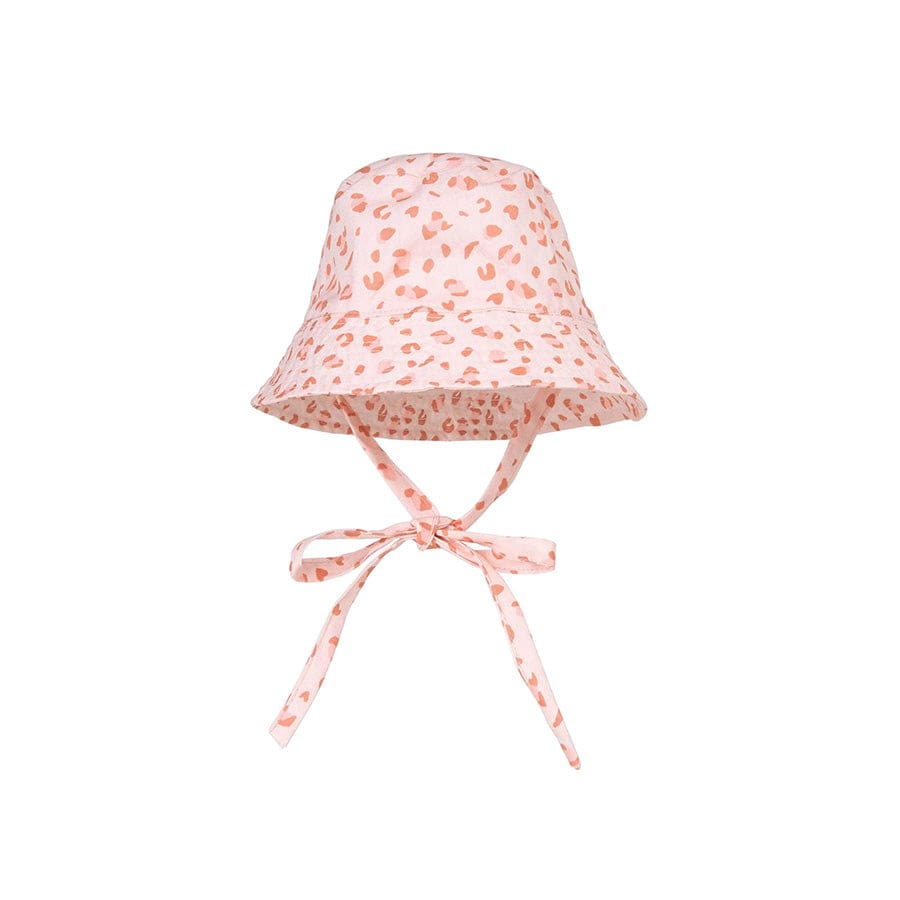 Leopard | oudroze uv zonnehoed