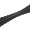Meister kabelbinder 370x4.8mm zw 50st - wu7452360