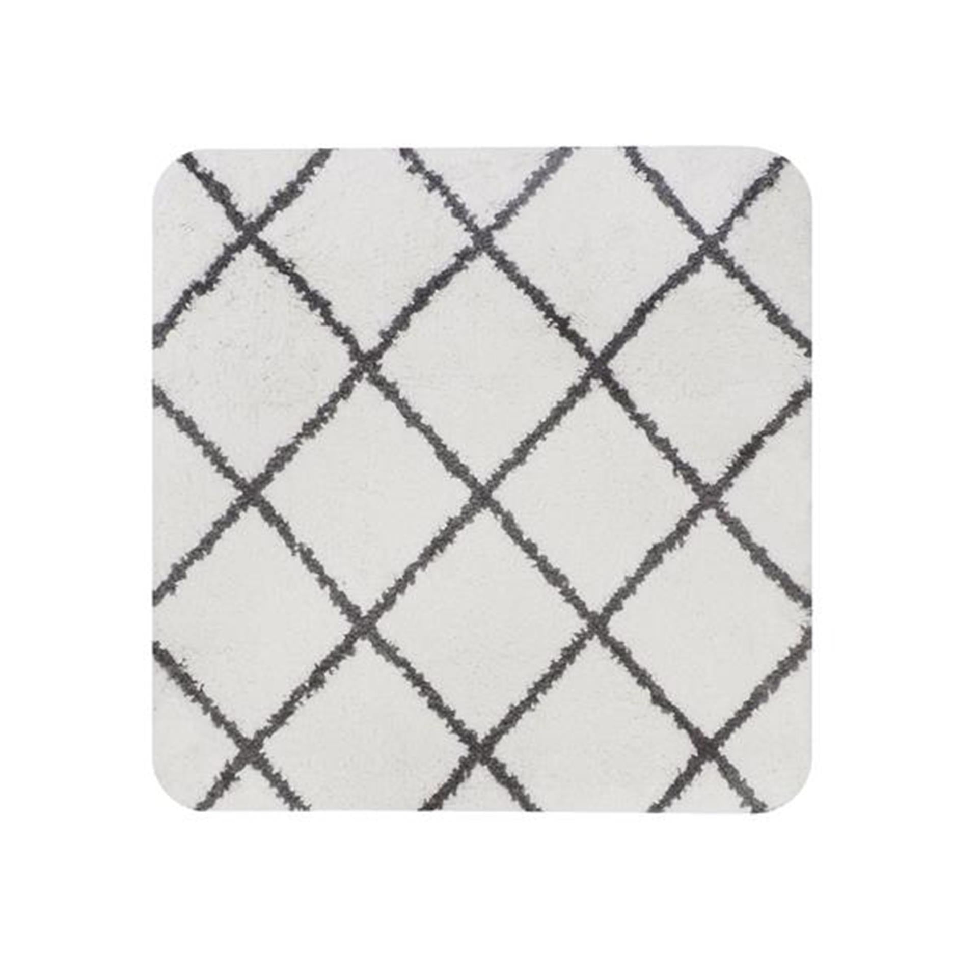 Dutch house menton toiletmat voor hangend toilet 60x60cm wit