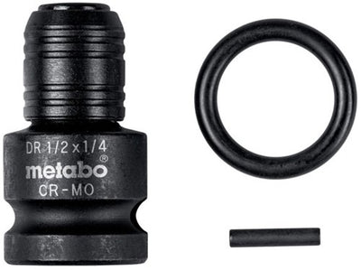 Metabo accessoires adapter | 1 2 naar 1 4 | e6.3 | slagvast | (3 delig) - 628837000
