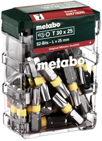 Metabo accessoires bit-box t30 | sp (25 st.) - 626716000