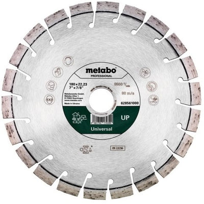 Metabo accessoires diamant slijpschijf | ø 180x22,23mm | up | universal professional - 628561000