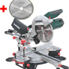 Metabo afkortzaag kgs 254 m met trekfunctie | met 2e zaagblad - 690828000