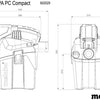 Metabo as 18 hepa pc compact accu-alleszuiger | 18 v | zonder accu-packs en lader - 602029850