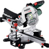 Metabo kgs 18 ltx bl 216 | accu afkortzaag 18v 216 mm met trekfunctie (1x 4.0ah accu + asc 55 lader) - 614216920