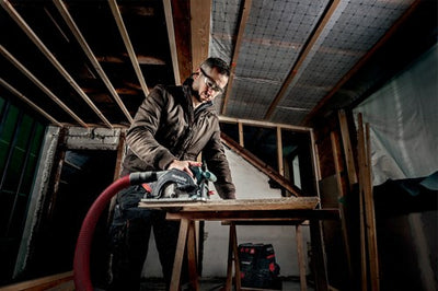 Metabo ks 18 ltx 57 set 18v li-ion accu cirkelzaag set incl. geleiderail fs 160 - 57mm | zonder accu's en lader - 691065000
