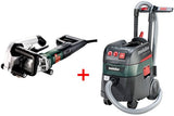 Metabo mfe 40 muursleuffrees 1900 watt 40mm diepte met 125mm schijven + asr 35 l acp bouwstofzuiger - afbeelding 1