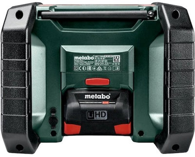 Metabo r 12-18 dab+ bt 12v 18v li-ion accu bouwradio met dab+ en bluetooth | 600778850 - 600778850