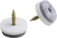 Metafranc parketglijder+stift 30mm wi 20st nl - wu0644286