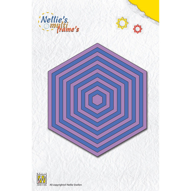 Nellie's choice • multi frame dies zeshoek 13st.
