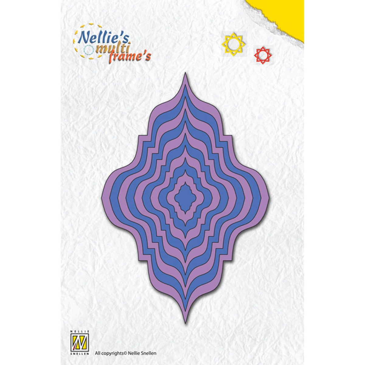 Nellie's choice • multi frame dies ovaal 10st.