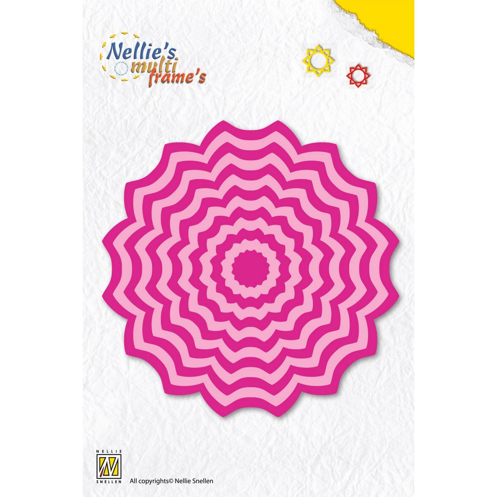 Nellie's choice • multi frame dies bloem 13st.