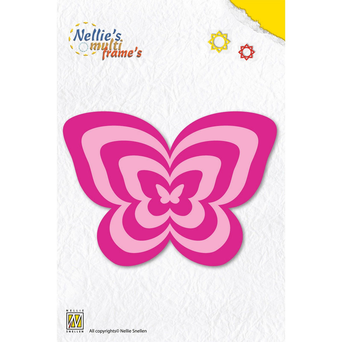 Nellie's choice • multi frame dies vlinder 6st.