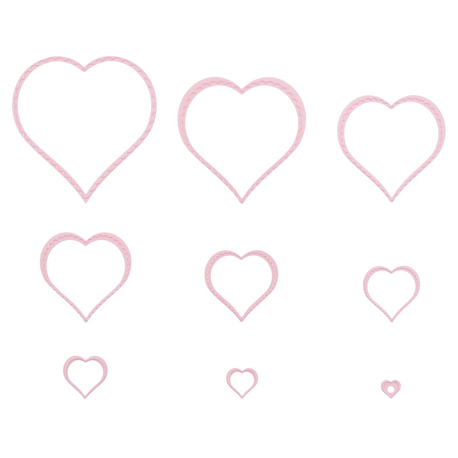 Nellie's choice • multi frame dies golvend hart 9st.