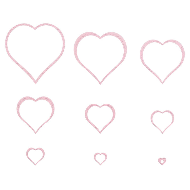 Nellie's choice • multi frame dies golvend hart 9st.