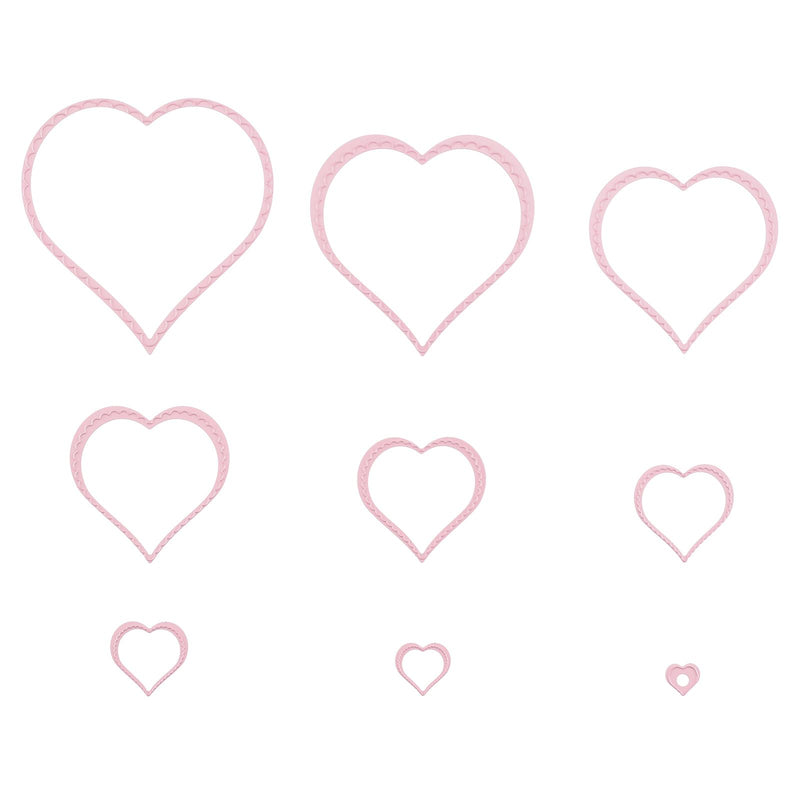 Nellie's choice • multi frame dies golvend hart 9st.