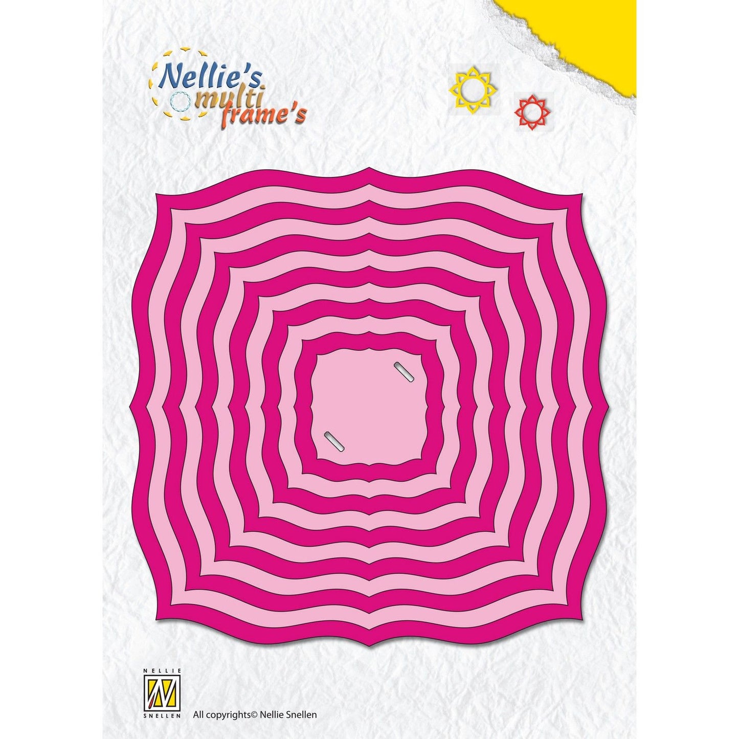 Nellie's choice • multi frame dies kerstframes 12st.