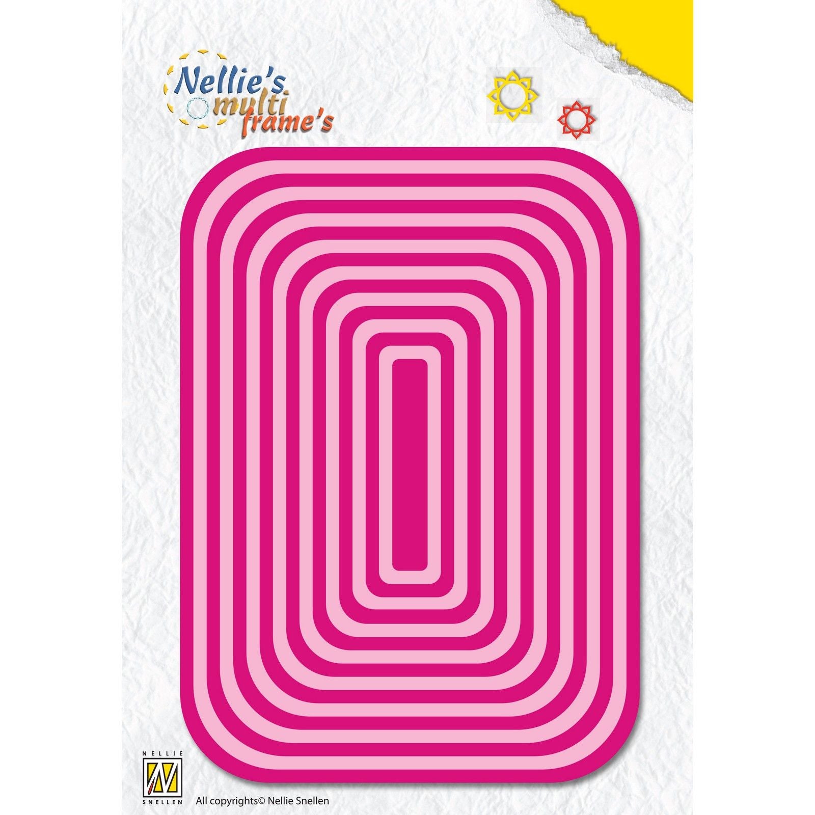 Nellie's choice • multi frame dies rechthoek 17st.