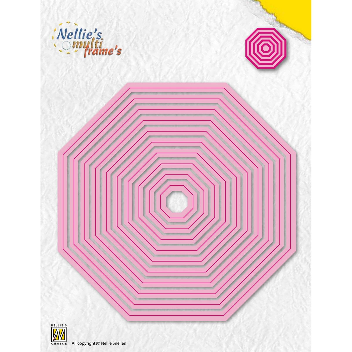 Nellie's choice • multi frame dies achthoek xl 10st.