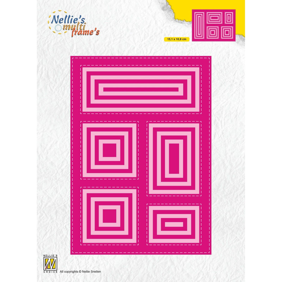 Nellie's choice • multi frame dies rechthoek 30st.