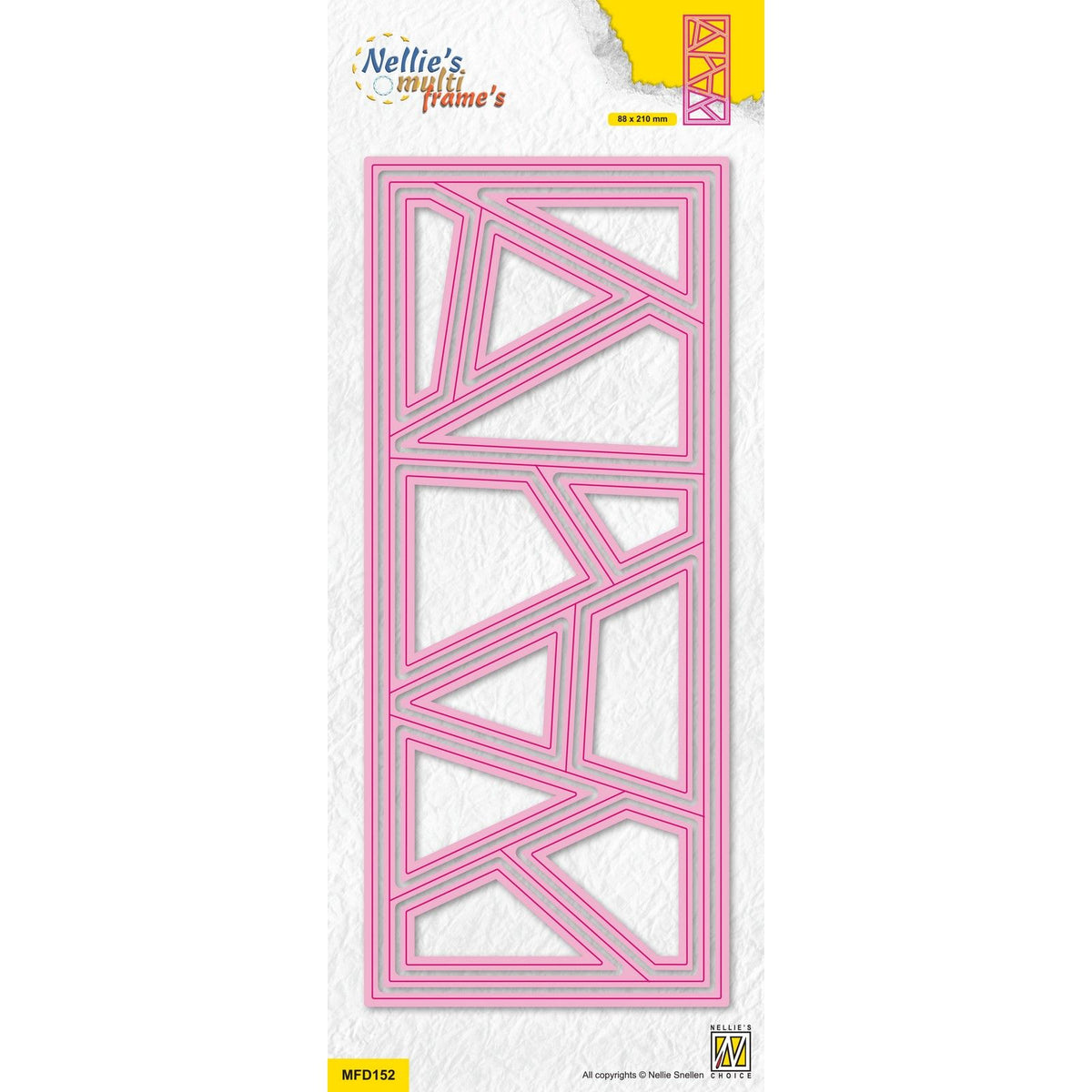 Nellie's choice • multi frame dies quilt geometrische vormen 13st.