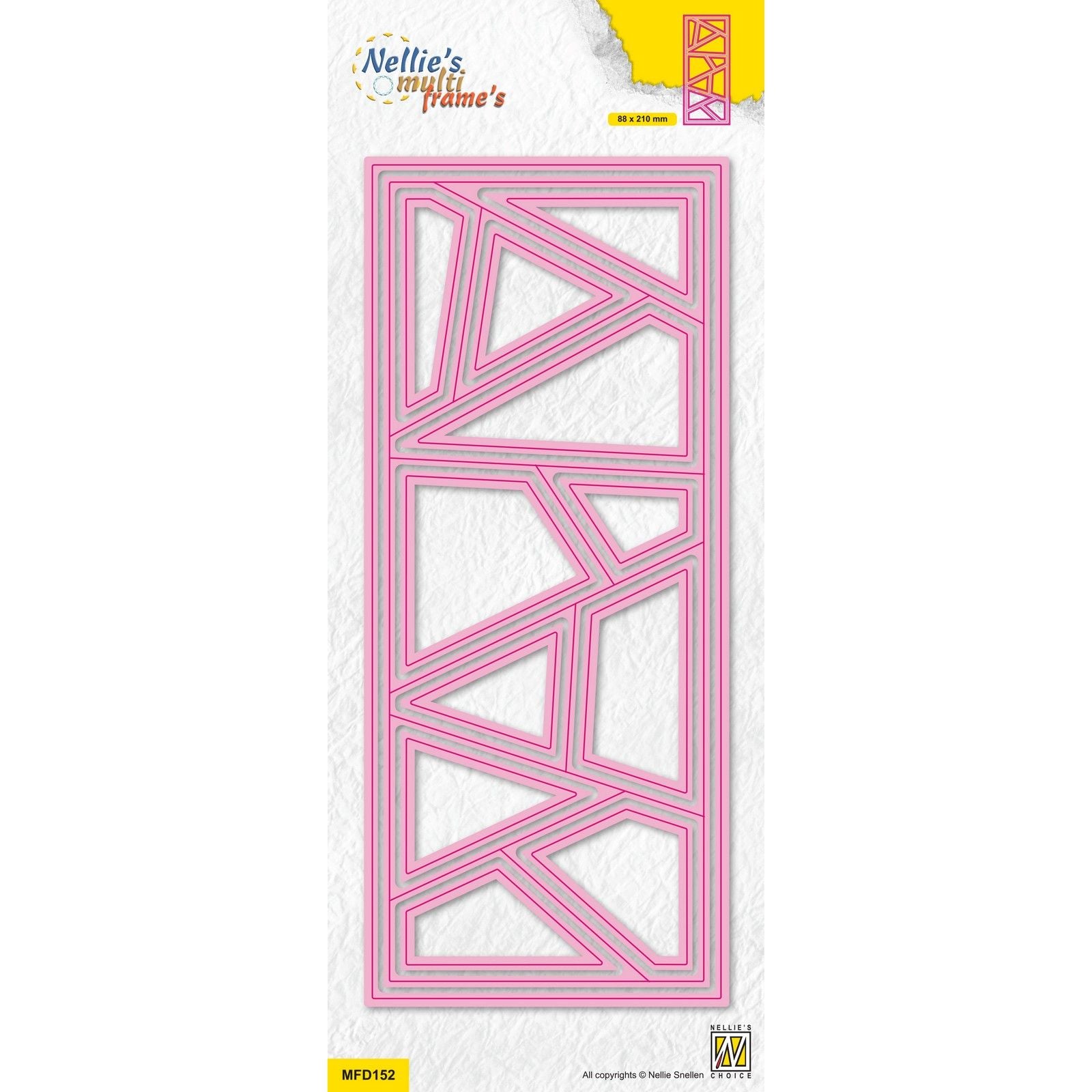 Nellie's choice • multi frame dies quilt geometrische vormen 13st.