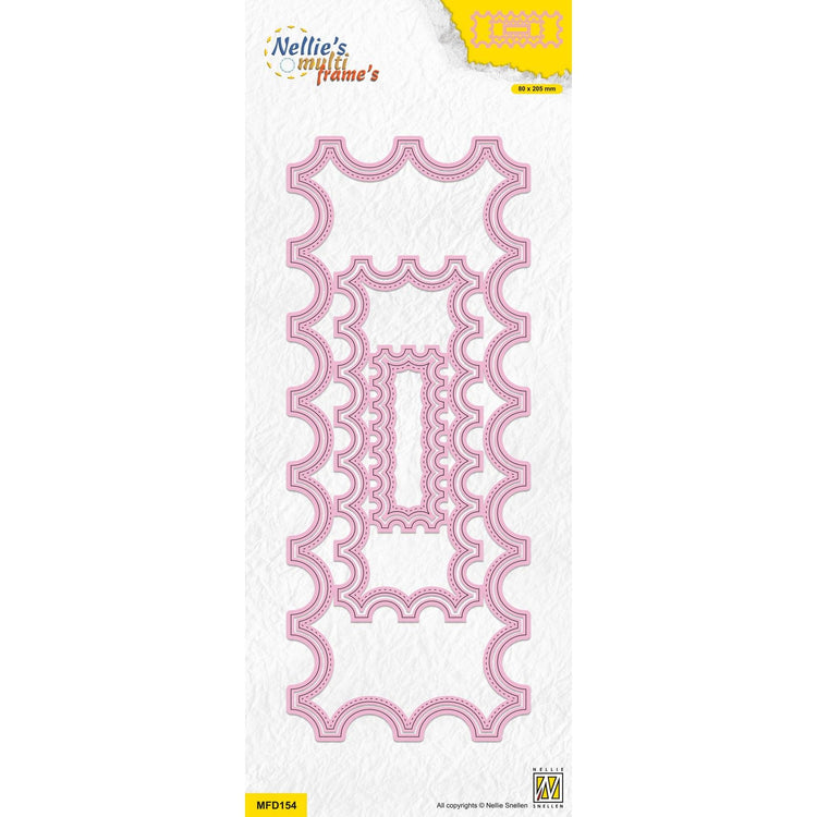 Nellie's choice • multi frame dies rechthoek 6st.