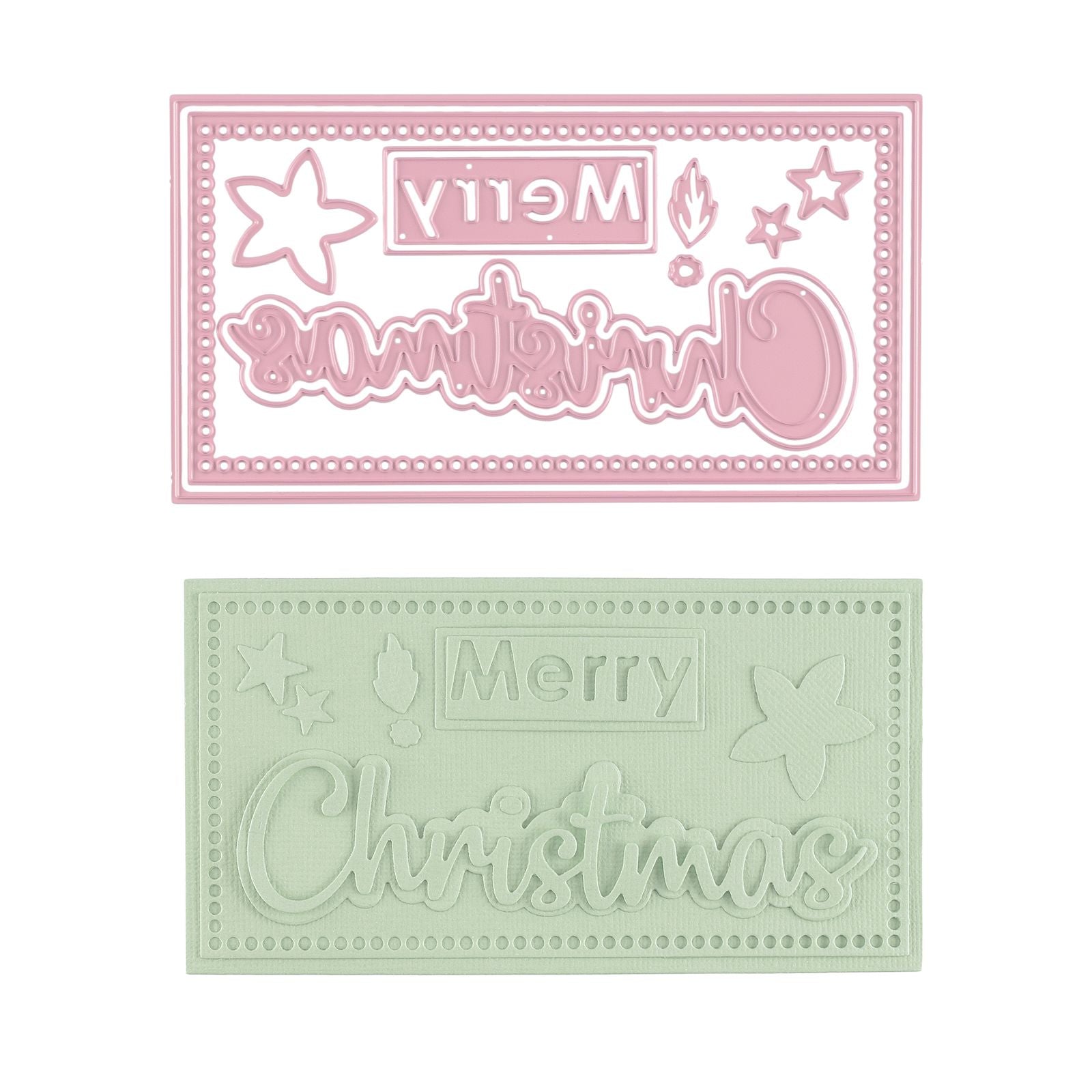 Nellie's choice • multi frame dies kerst versiering 9st.