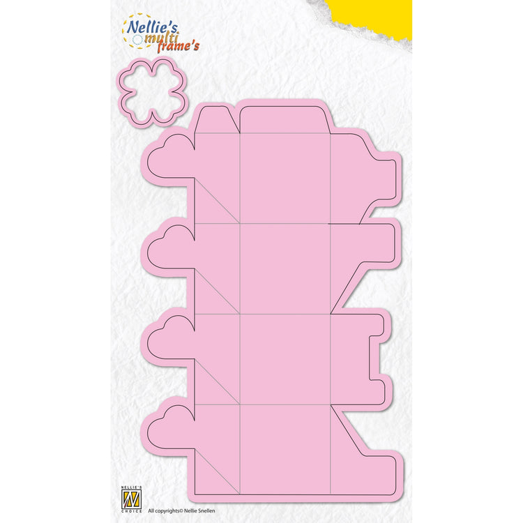 Nellie's choice • wrapping dies klaver doosje 2st.