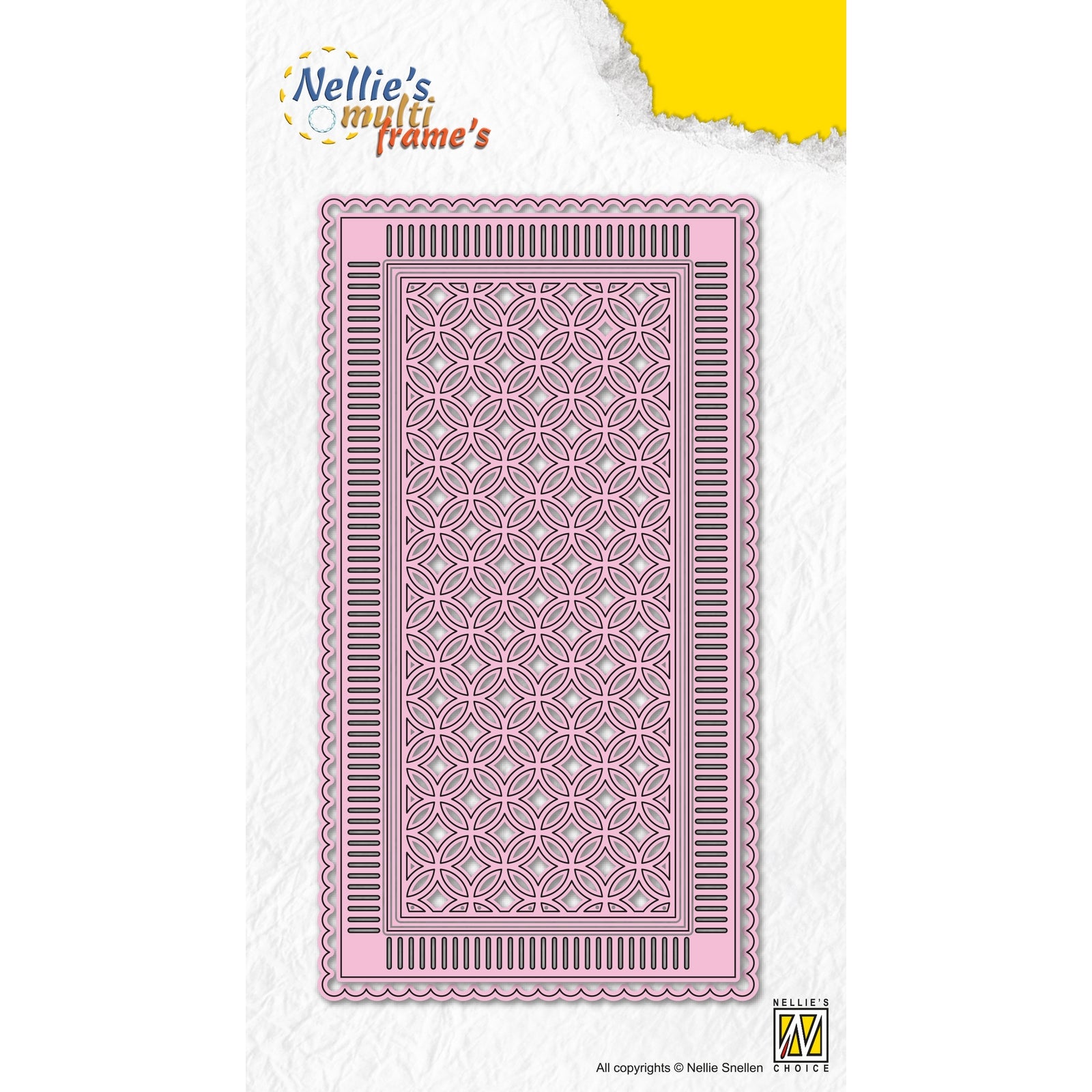 Nellie's choice • multi frame dies glas in lood rechthoek 5st.