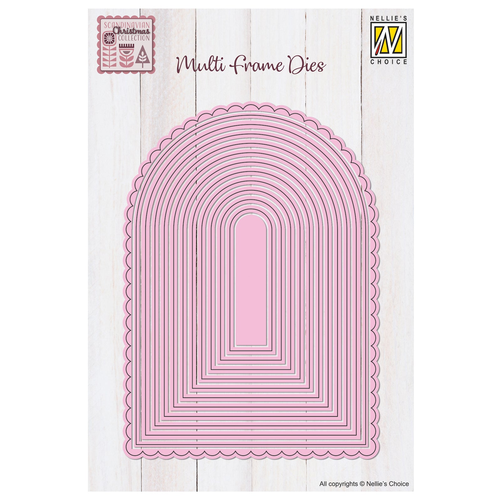 Nellie's choice • multi frame dies boog 13st.