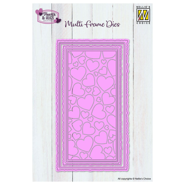 Nellie's choice • multi frame dies stippelhart 5st.