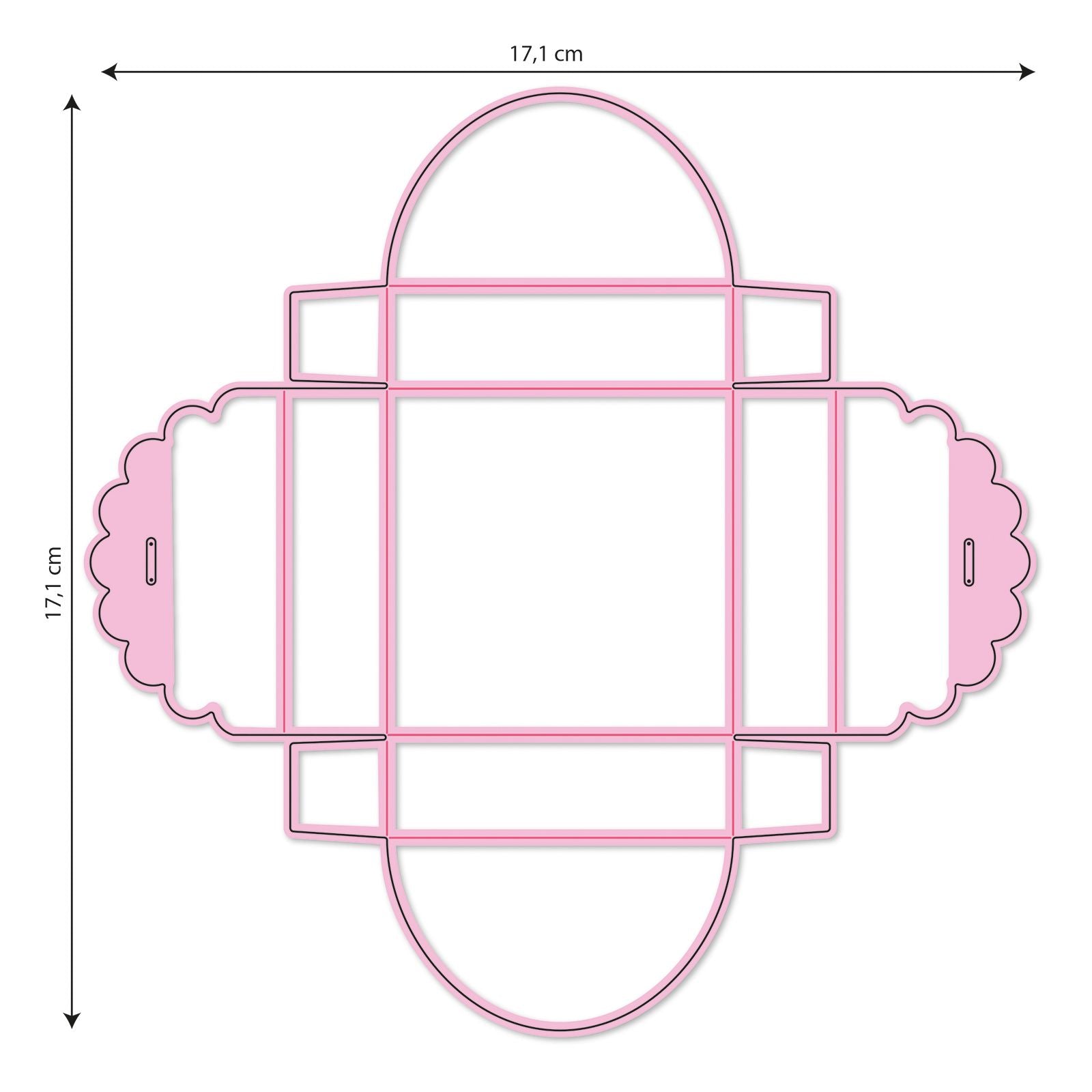 Nellie's choice • wrapping die plat doosje