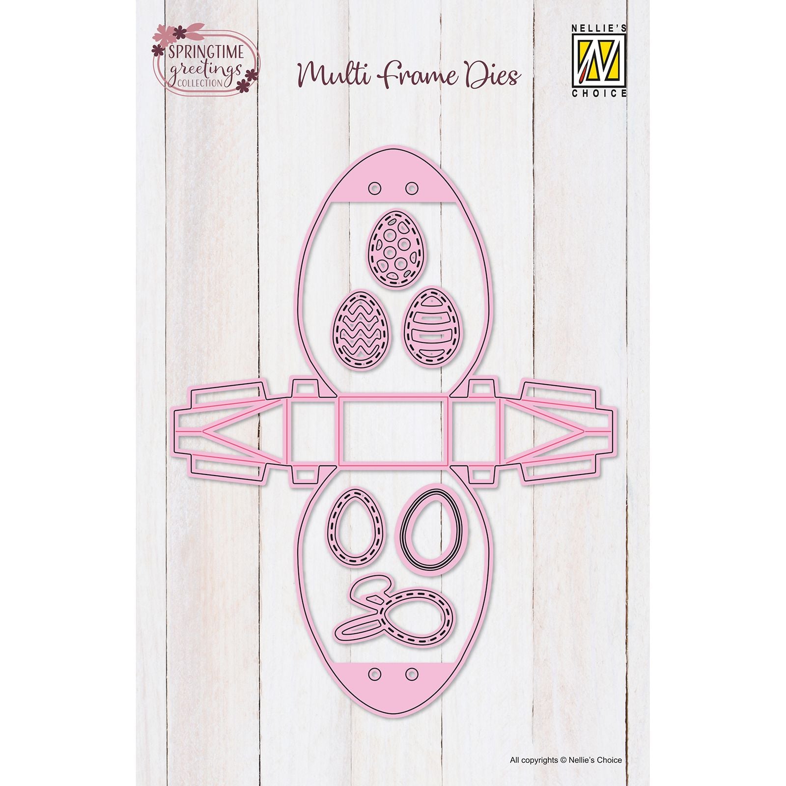 Nellie's choice • wrapping die paasei doosje 8st.