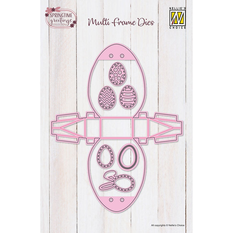 Nellie's choice • wrapping die paasei doosje 8st.