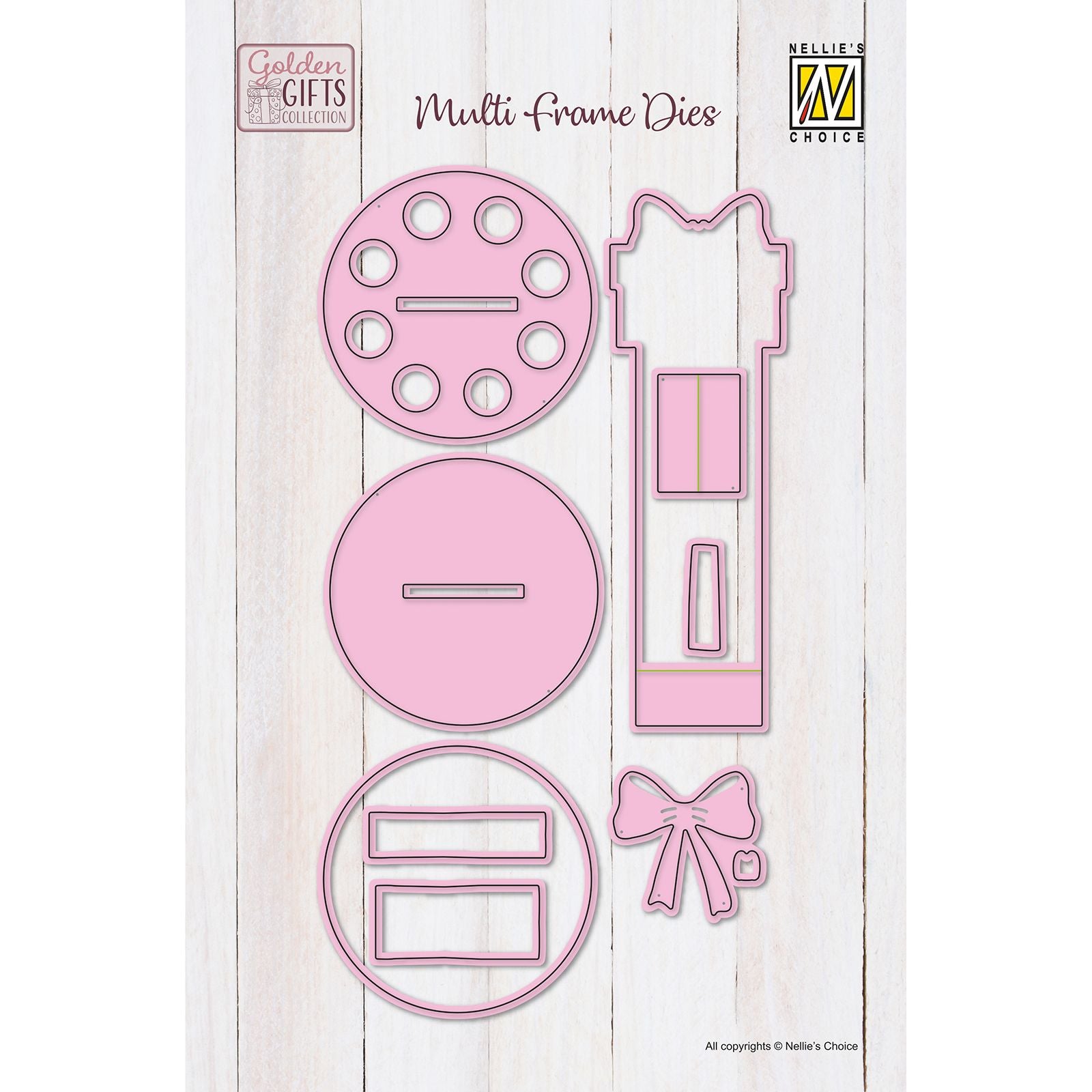 Nellie's choice • multi frame dies money cake 12st.