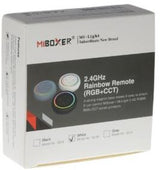 Mi-light miboxer rgb-cct afstandsbediening 2.4g 1-zone rond wit - led0205 - afbeelding 2