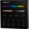 Mi-light miboxer rgb-cct draadloze opbouw schakelaar 2.4g 4-zones zwart - led0232