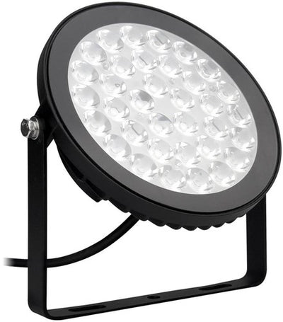 Mi-light miboxer rgb-cct led tuinspot ip65 15w rond zwart - led0256