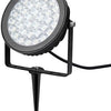 Mi-light miboxer rgb-cct led tuinspot ip65 15w rond zwart - led0256