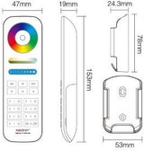 Mi-light miboxer zigbee rgb-cct afstandsbediening 7-zones - led0272 - afbeelding 2